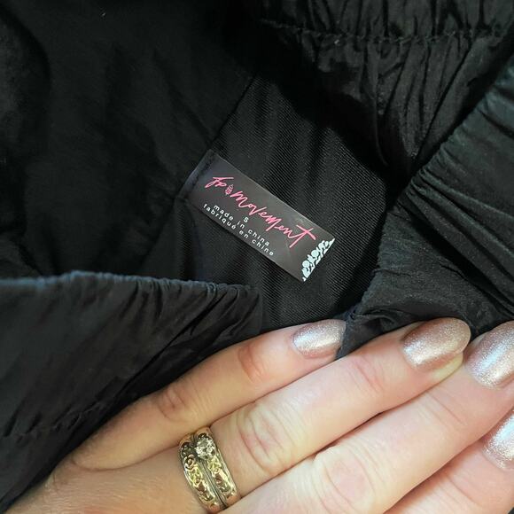 Free People Movement Black The Way Home Shorts Womens Small - Picture 5 of 5